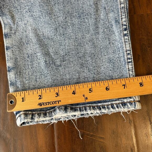 ABERCROMBIE & FITCH The Ankle Straight Jeans Blue Ultra High Rise - Picture 13 of 13